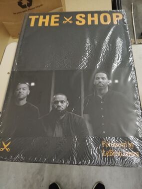 THE SHOP Hardcover Book – Black & Gold Cover